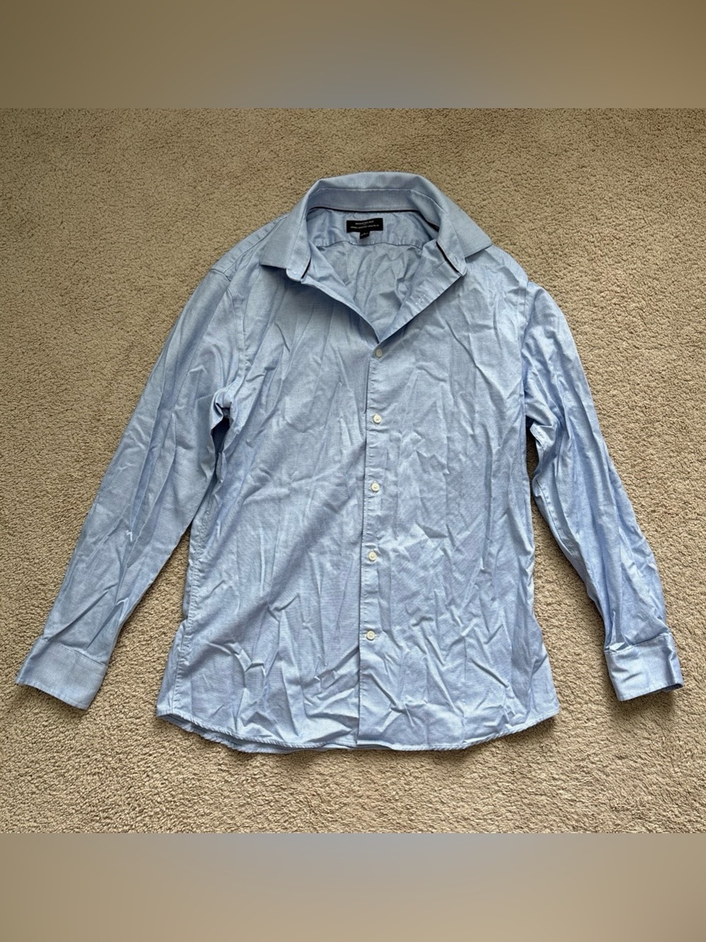 Banana Republic Light Blue Men's Button-Down Dress Shirt